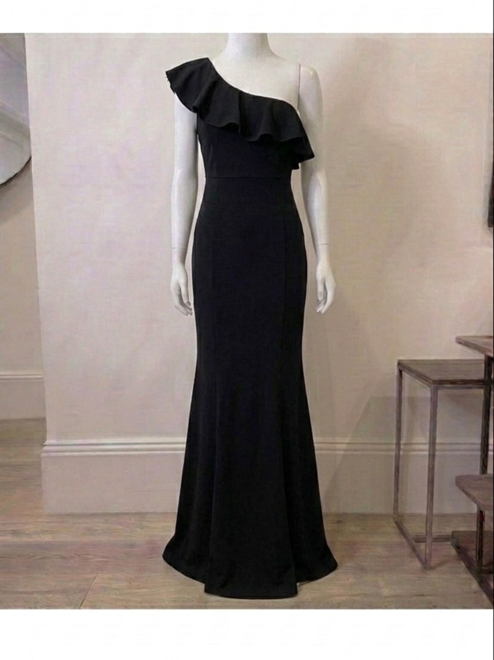 SMYM Florentine Maxi Dress Black Stretch